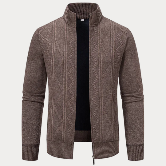 Cart | Gemusterte Strickjacke für Herren