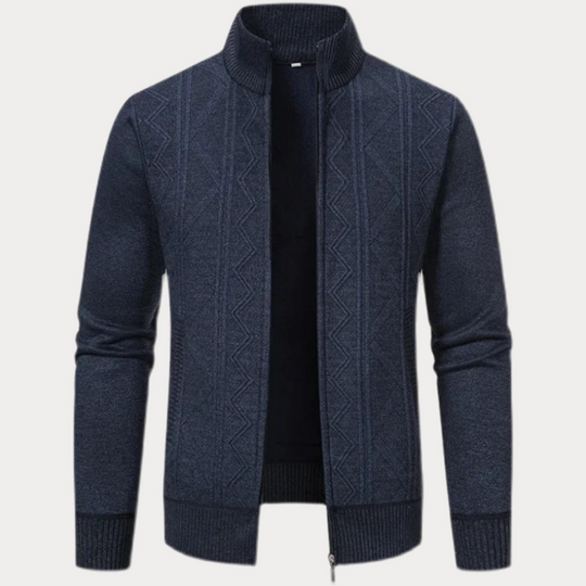 Cart | Gemusterte Strickjacke für Herren