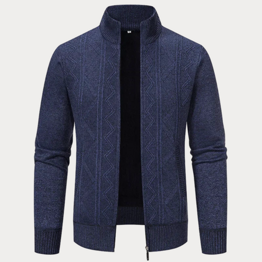 Cart | Gemusterte Strickjacke für Herren