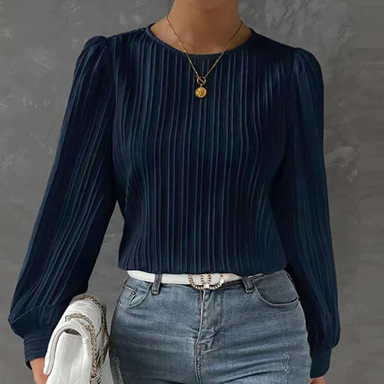 Cassandra | Plissierte Bluse für Damen