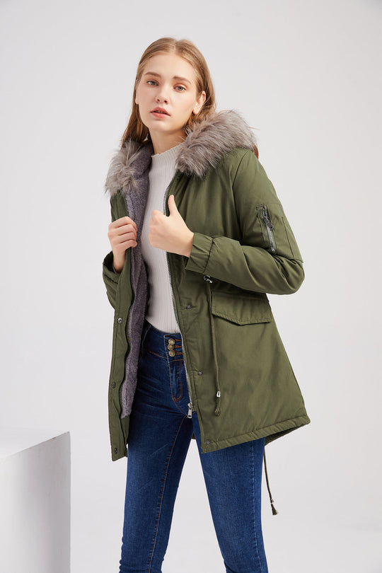 Catharina | Parka mit Kapuze für Damen
