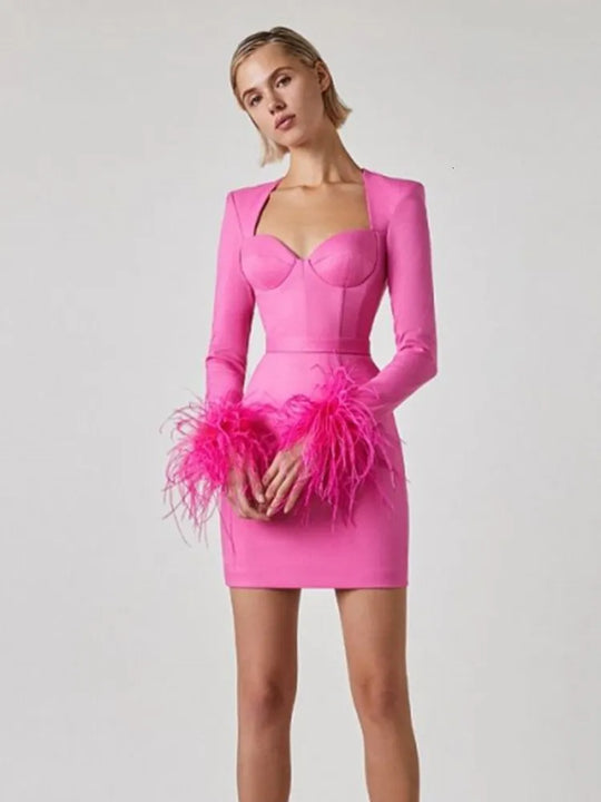 Charissa | Geflügeltes Minikleid für Damen