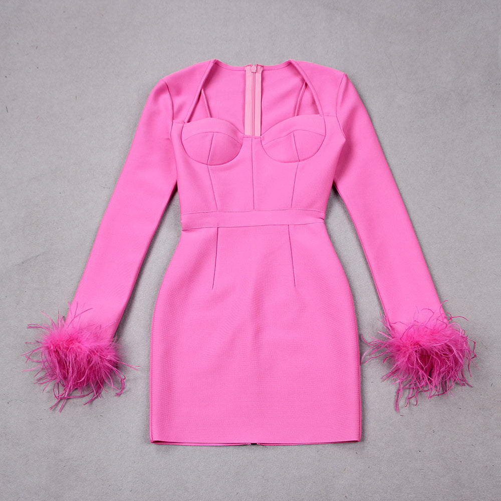 Charissa | Geflügeltes Minikleid für Damen
