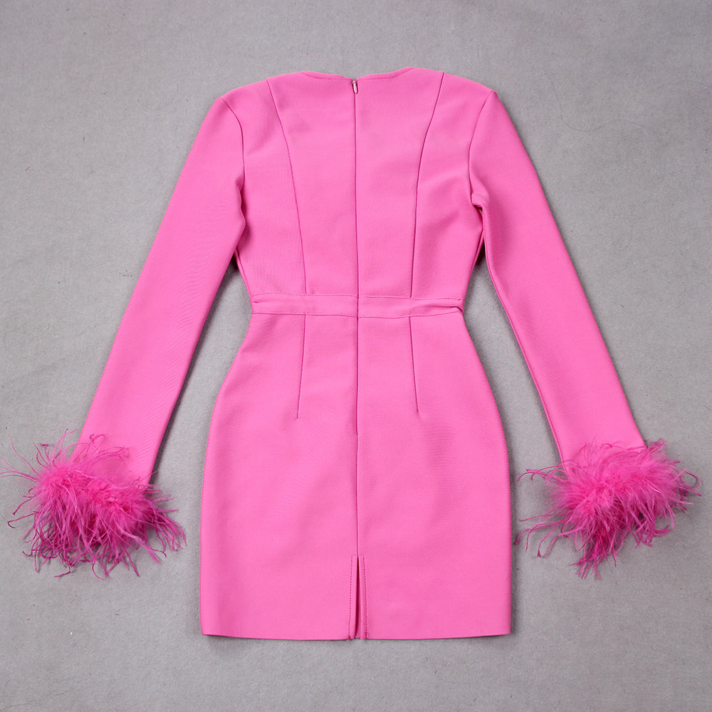 Charissa | Geflügeltes Minikleid für Damen