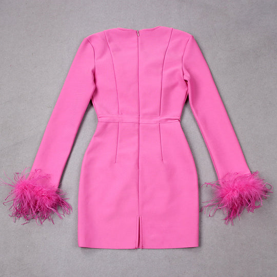 Charissa | Geflügeltes Minikleid für Damen
