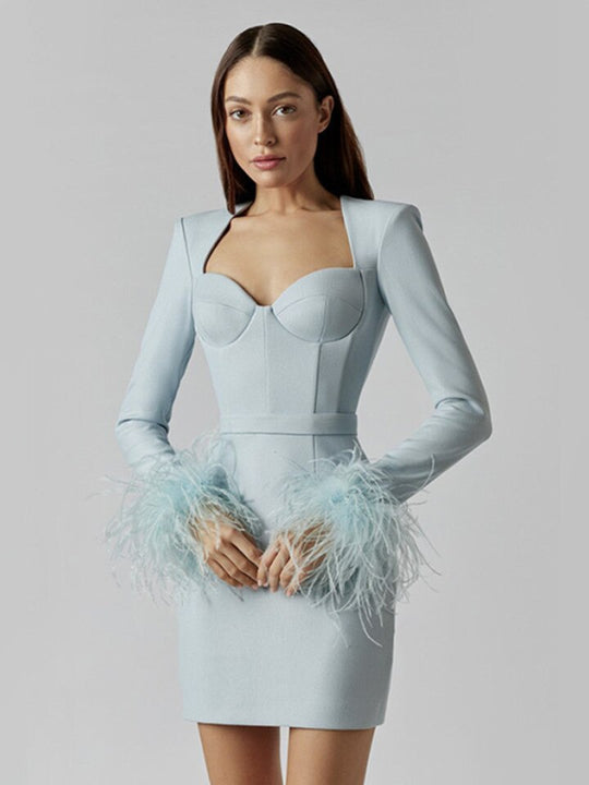 Charissa | Geflügeltes Minikleid für Damen