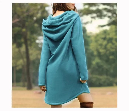 Charlott | Kleid mit Kapuze für Damen