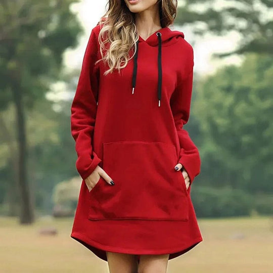 Charlott | Kleid mit Kapuze für Damen