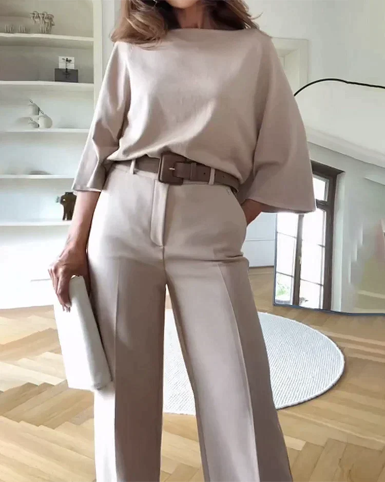 Charlotte | Blusen- und Hosen-Set für Damen