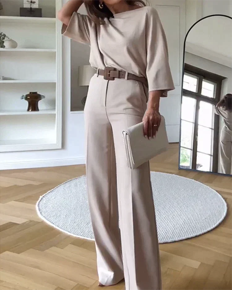 Charlotte | Blusen- und Hosen-Set für Damen