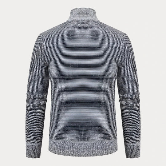 Christlieb | Stehkragen Strick-Cardigan für Herren