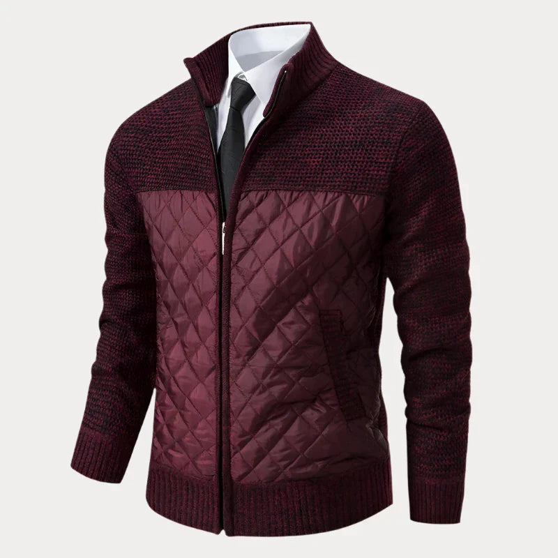 Christlieb | Stehkragen Strick-Cardigan für Herren