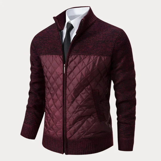 Christlieb | Stehkragen Strick-Cardigan für Herren