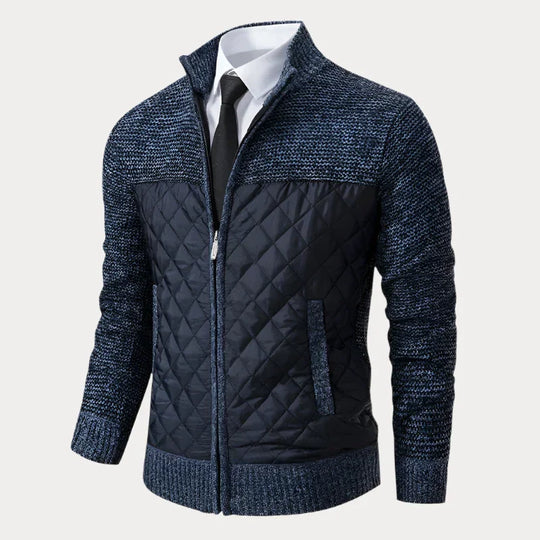 Christlieb | Stehkragen Strick-Cardigan für Herren
