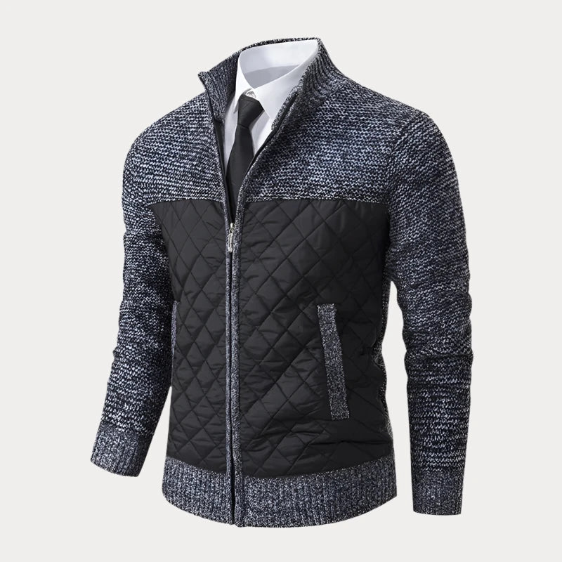 Christlieb | Stehkragen Strick-Cardigan für Herren