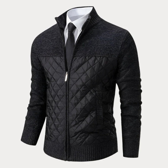 Christlieb | Stehkragen Strick-Cardigan für Herren