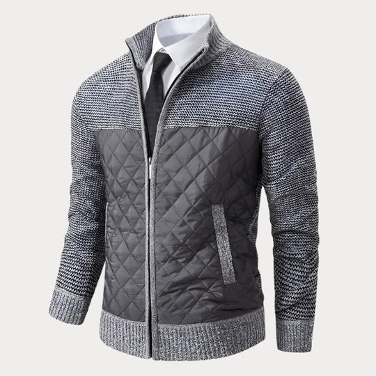 Christlieb | Stehkragen Strick-Cardigan für Herren