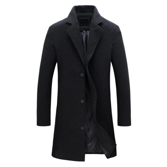 Christo | Langer modischer Trenchcoat für Herren