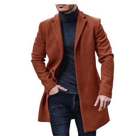 Christwald | Langer eleganter Trenchcoat für Herren