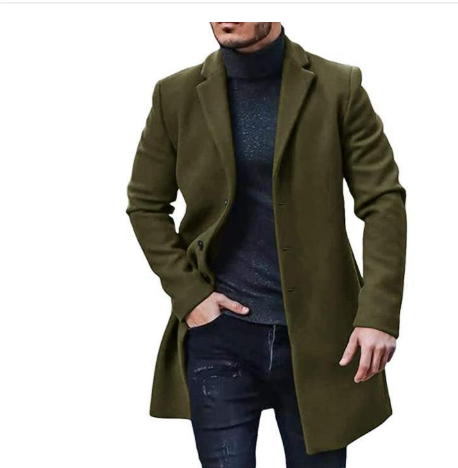 Christwald | Langer eleganter Trenchcoat für Herren