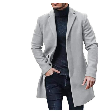 Christwald | Langer eleganter Trenchcoat für Herren
