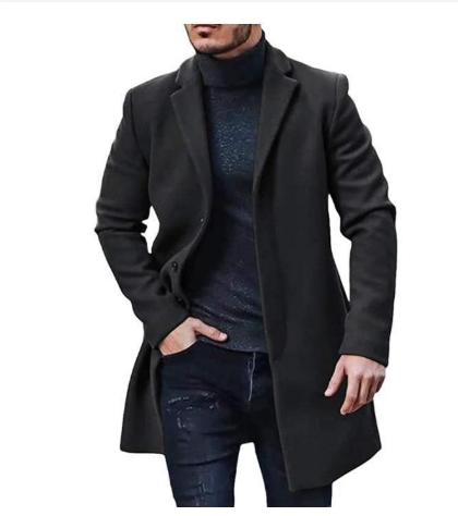 Christwald | Langer eleganter Trenchcoat für Herren