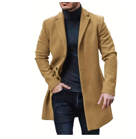 Christwald | Langer eleganter Trenchcoat für Herren