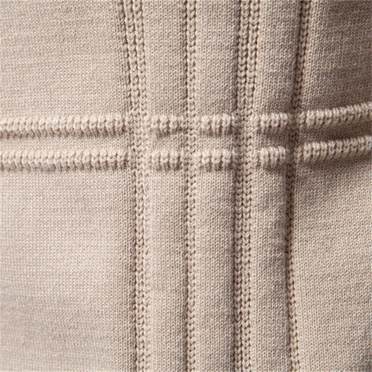 Christwin | Gemusterter Rundhals-Pullover für Herren