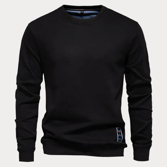 Claudio | Bequemer Rundhals-Pullover für Herren