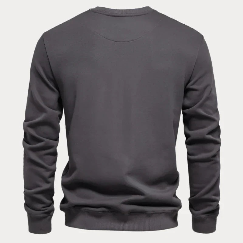 Claudio | Bequemer Rundhals-Pullover für Herren