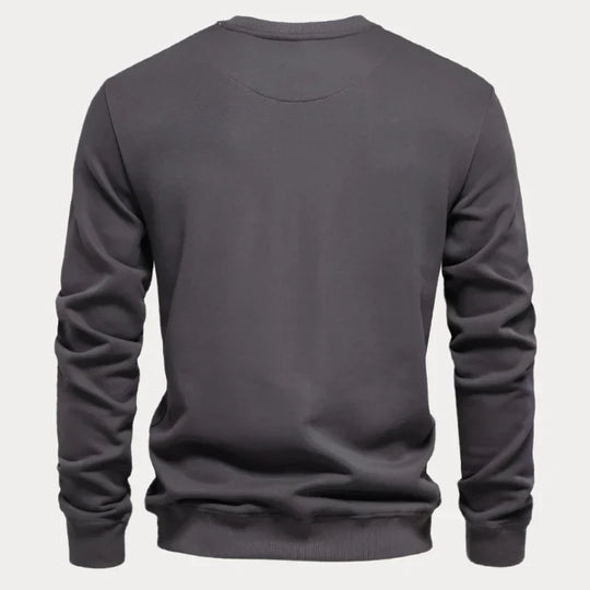 Claudio | Bequemer Rundhals-Pullover für Herren