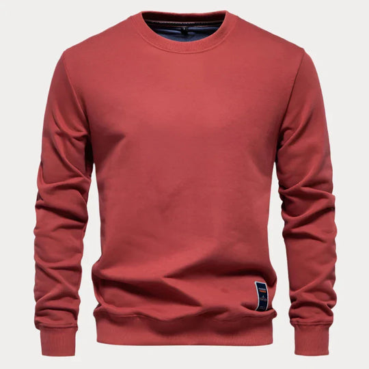 Claudio | Bequemer Rundhals-Pullover für Herren