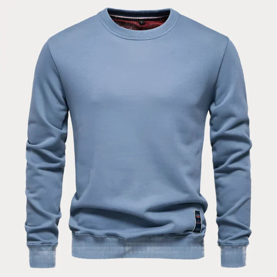 Claudio | Bequemer Rundhals-Pullover für Herren