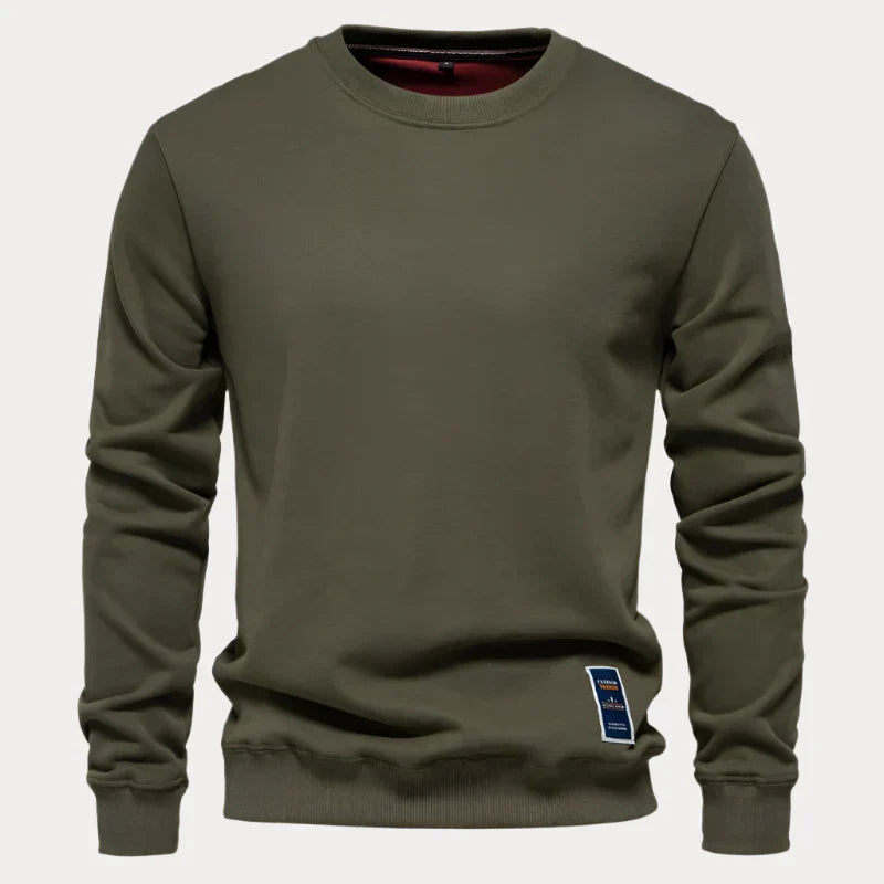 Claudio | Bequemer Rundhals-Pullover für Herren