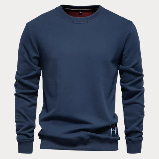 Claudio | Bequemer Rundhals-Pullover für Herren