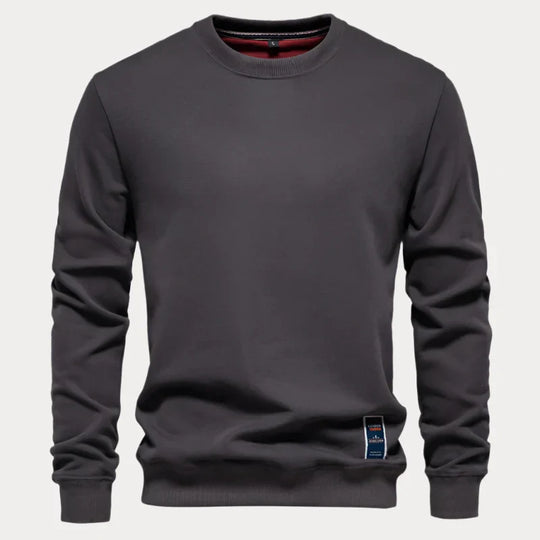 Claudio | Bequemer Rundhals-Pullover für Herren