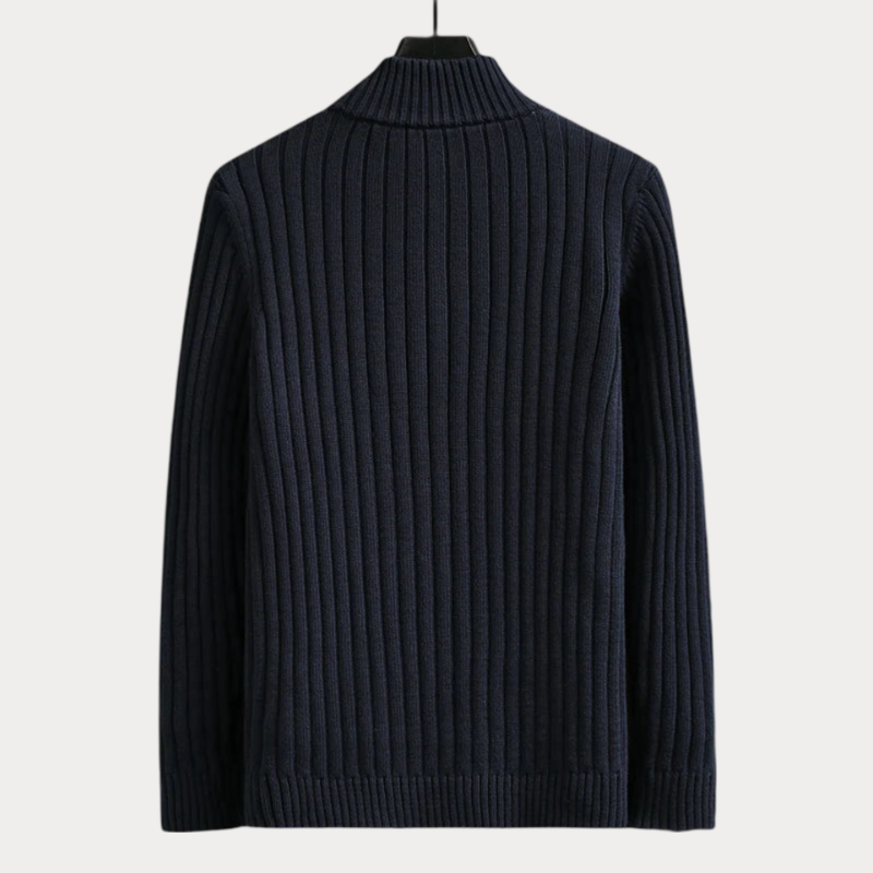 Clemencio | Schlichter Strick-Cardigan für Herren
