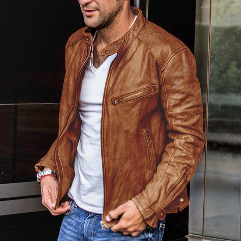 Clemensio | Schicke Jacke mit Stehkragen für Herren