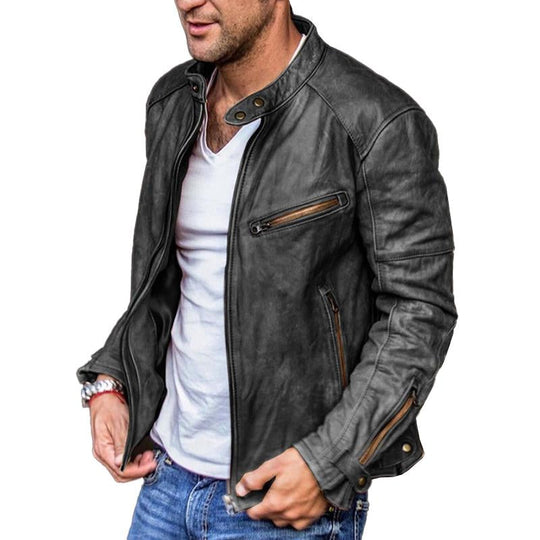 Clemensio | Schicke Jacke mit Stehkragen für Herren