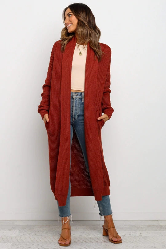 Cordelia | Langer Strickcardigan für Damen