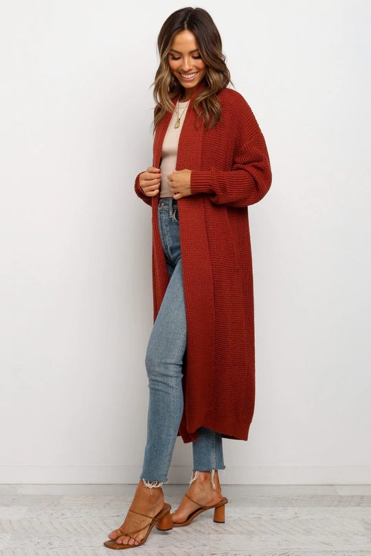 Cordelia | Langer Strickcardigan für Damen