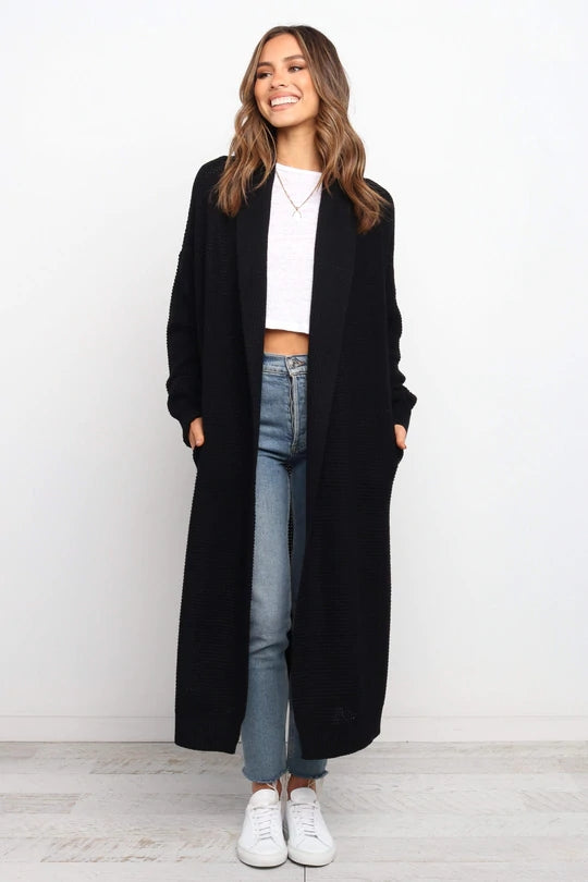 Cordelia | Langer Strickcardigan für Damen