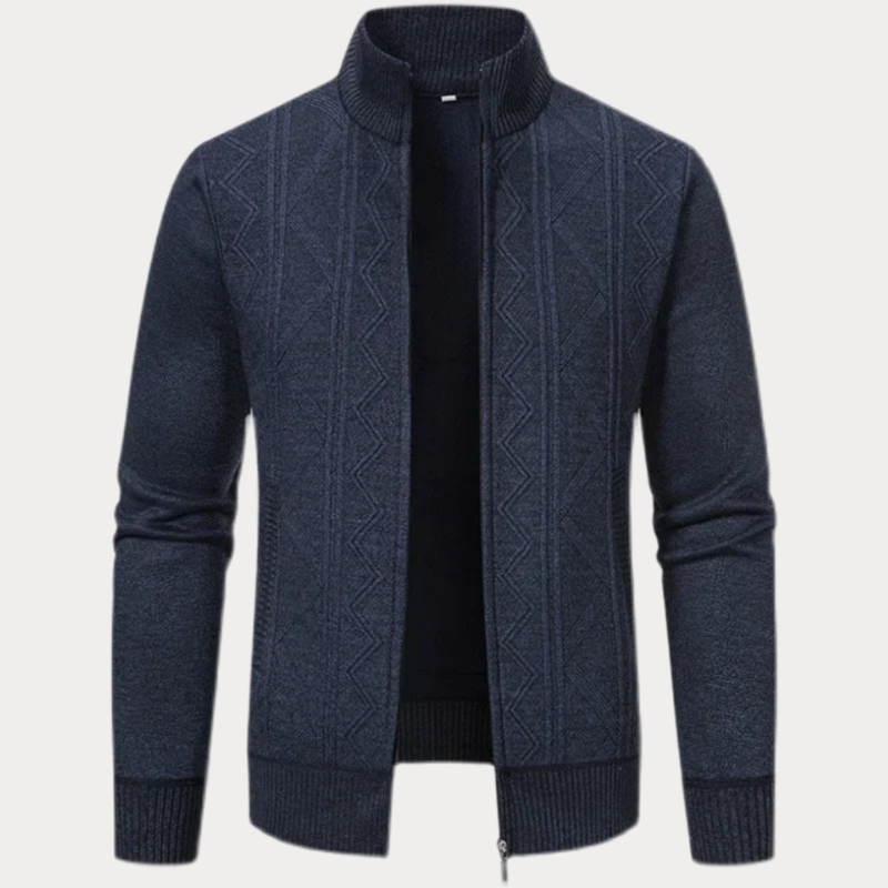 Cunoald | Lässiger Kragen-Cardigan für Herren