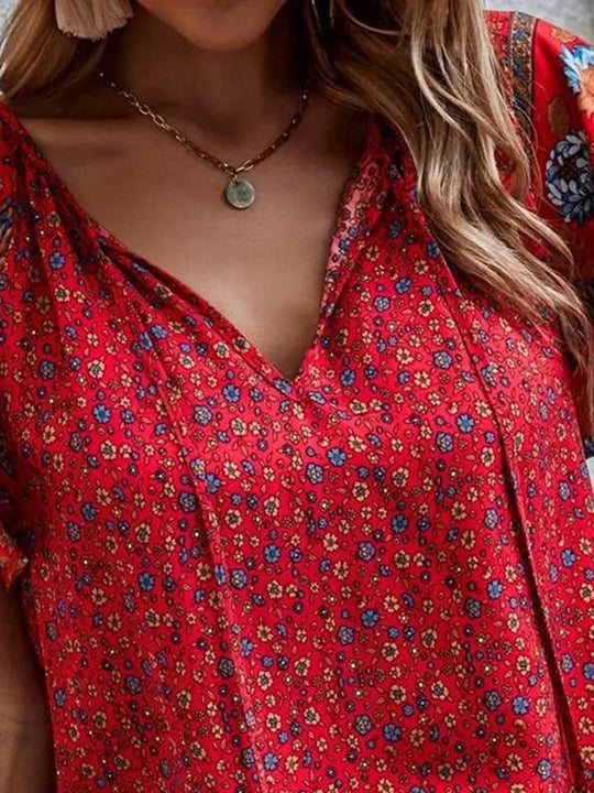 Damen Oberteil Damen-Oberteil Kurzarm Shirt Sommer