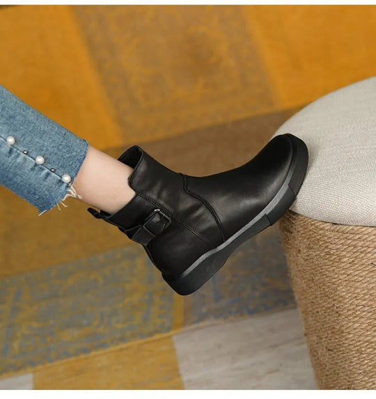 Damen Knöchel Stiefel Vintage für Frauen