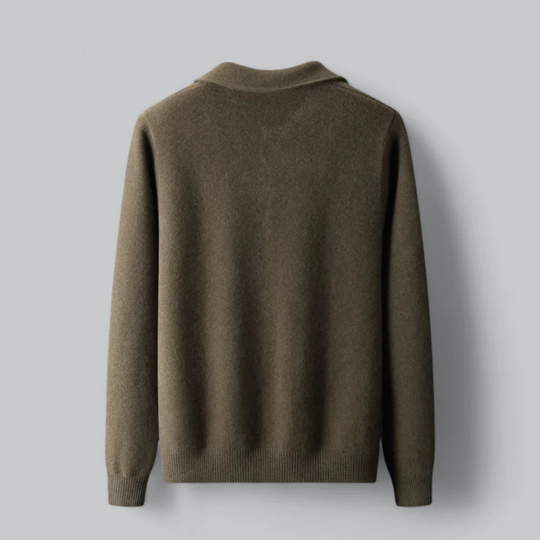 Daunen Strickjacke mit Knopf für Herren