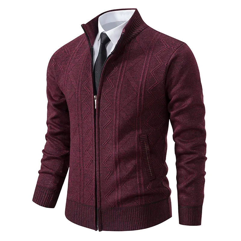 Edle Strickjacke für Herren für Winter
