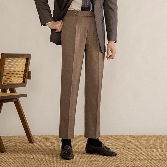 Elegante Hose mit Falten für Damen