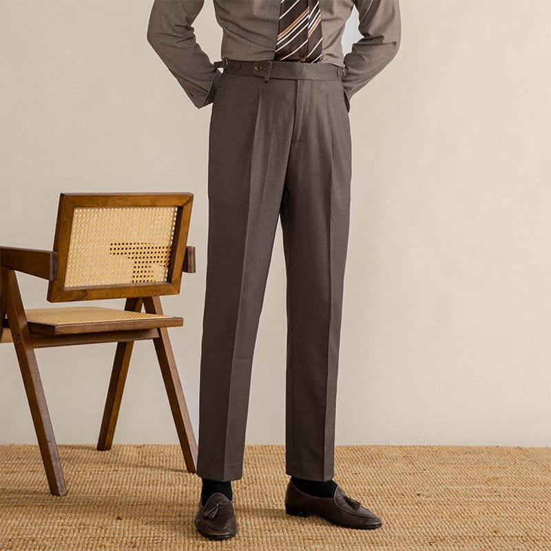 Elegante Hose mit Falten für Damen