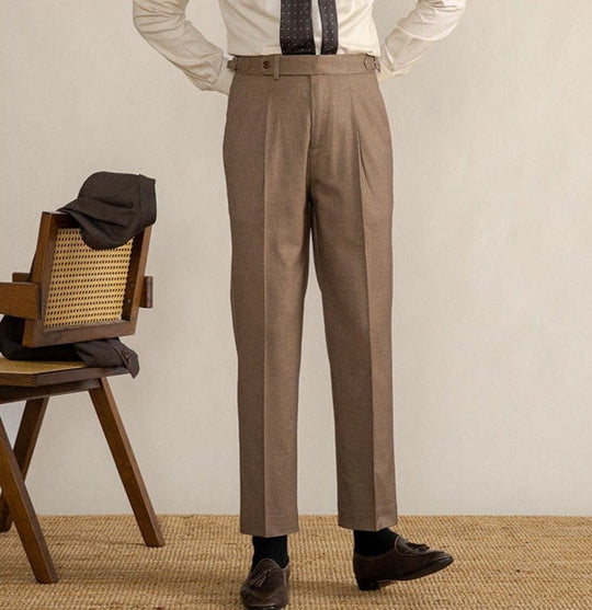 Elegante Hose mit Falten für Damen